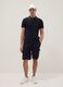 Polo in cotone elasticizzato blu regular fit_2