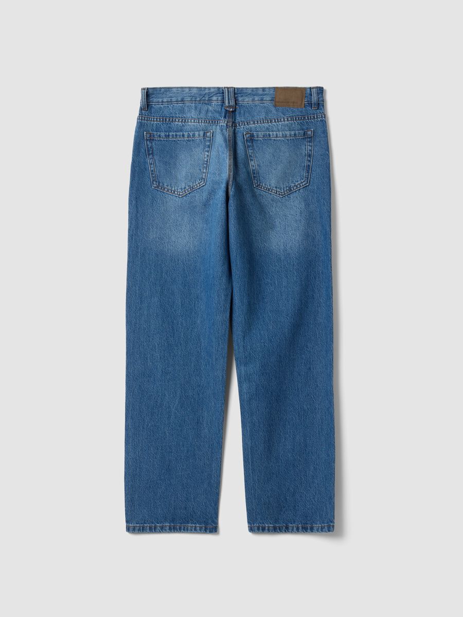 Pure cotton denim jeans, relaxed fit_2
