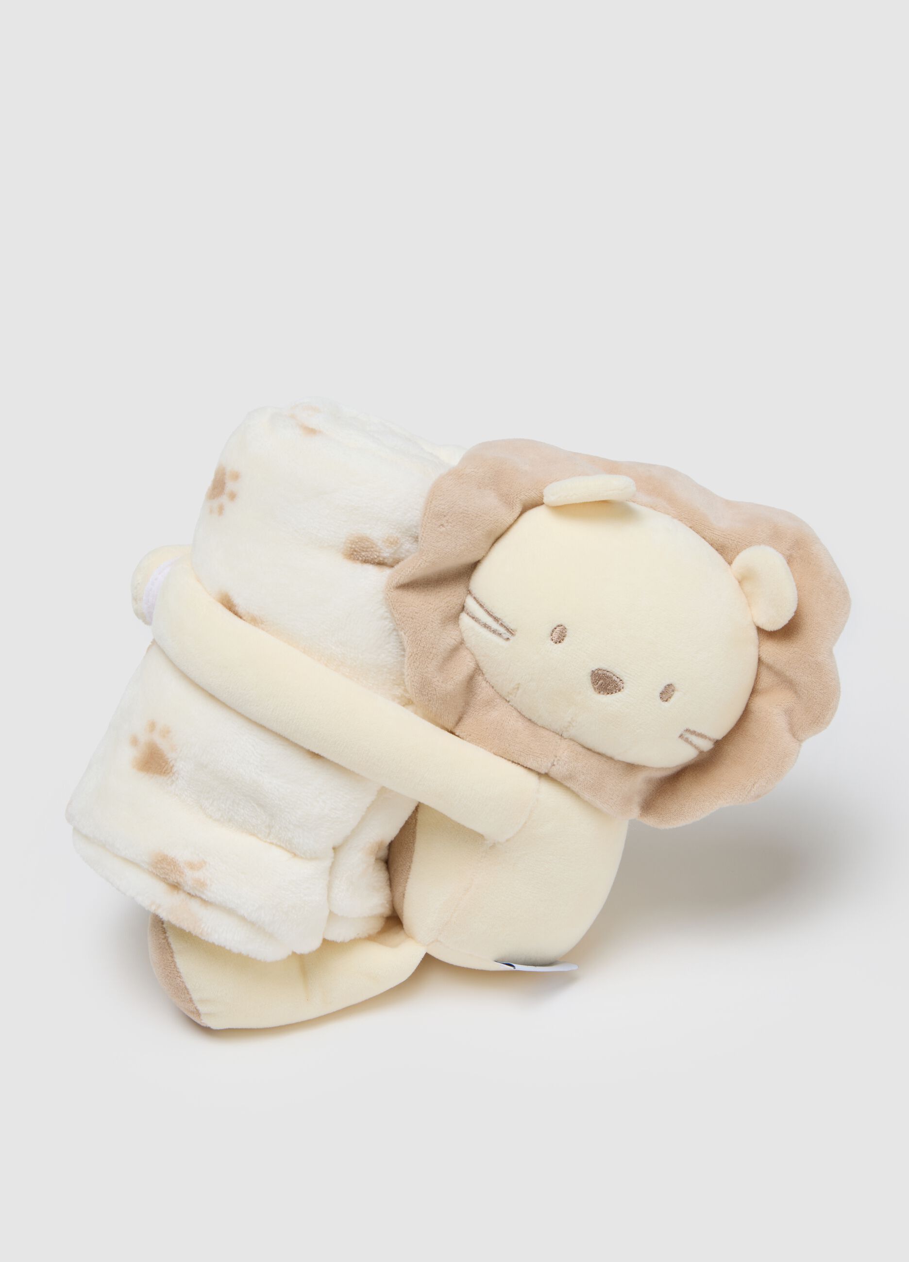 Beige Blend Baby Blanket