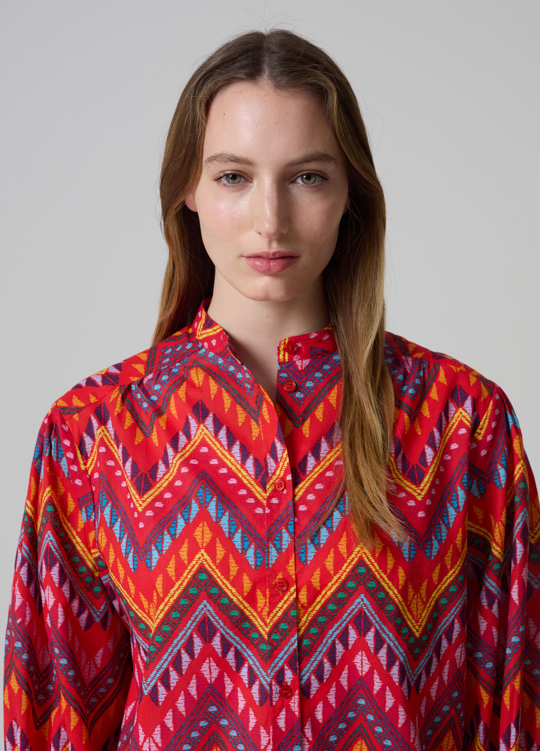 Ovs Camicia fantasia etnica multicolore