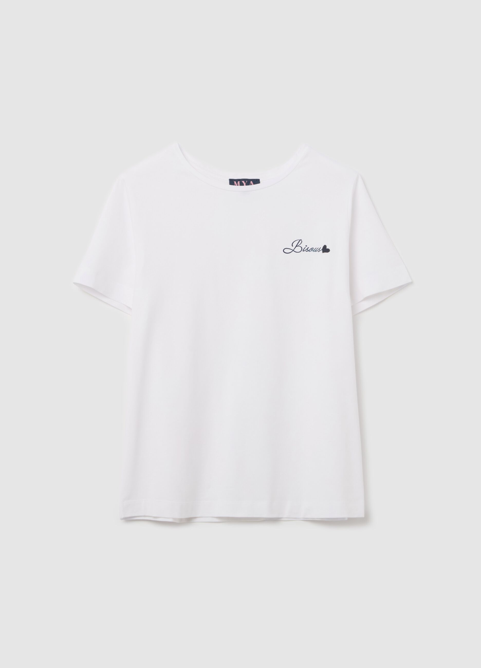 T-shirt in cotone stretch Curvy