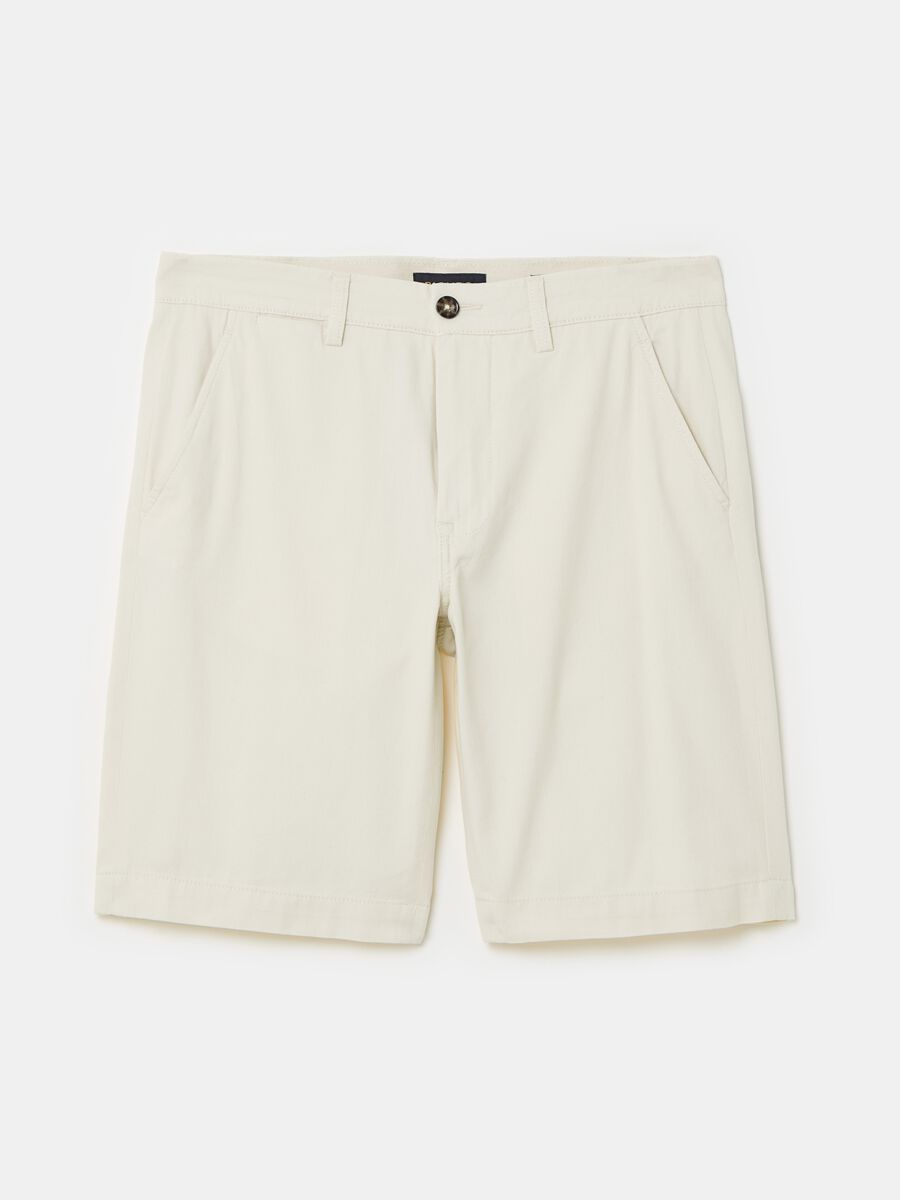 Chino Bermuda shorts in cotton_4