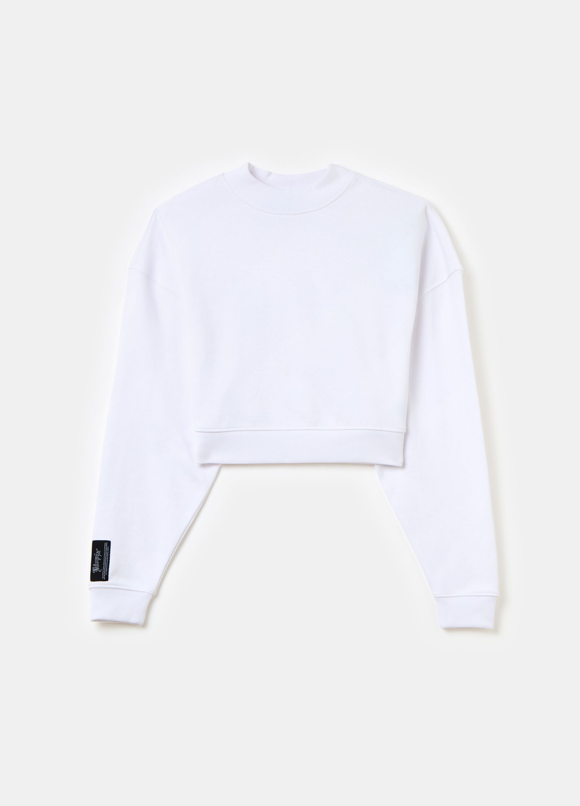 Crop Sweatshirt White