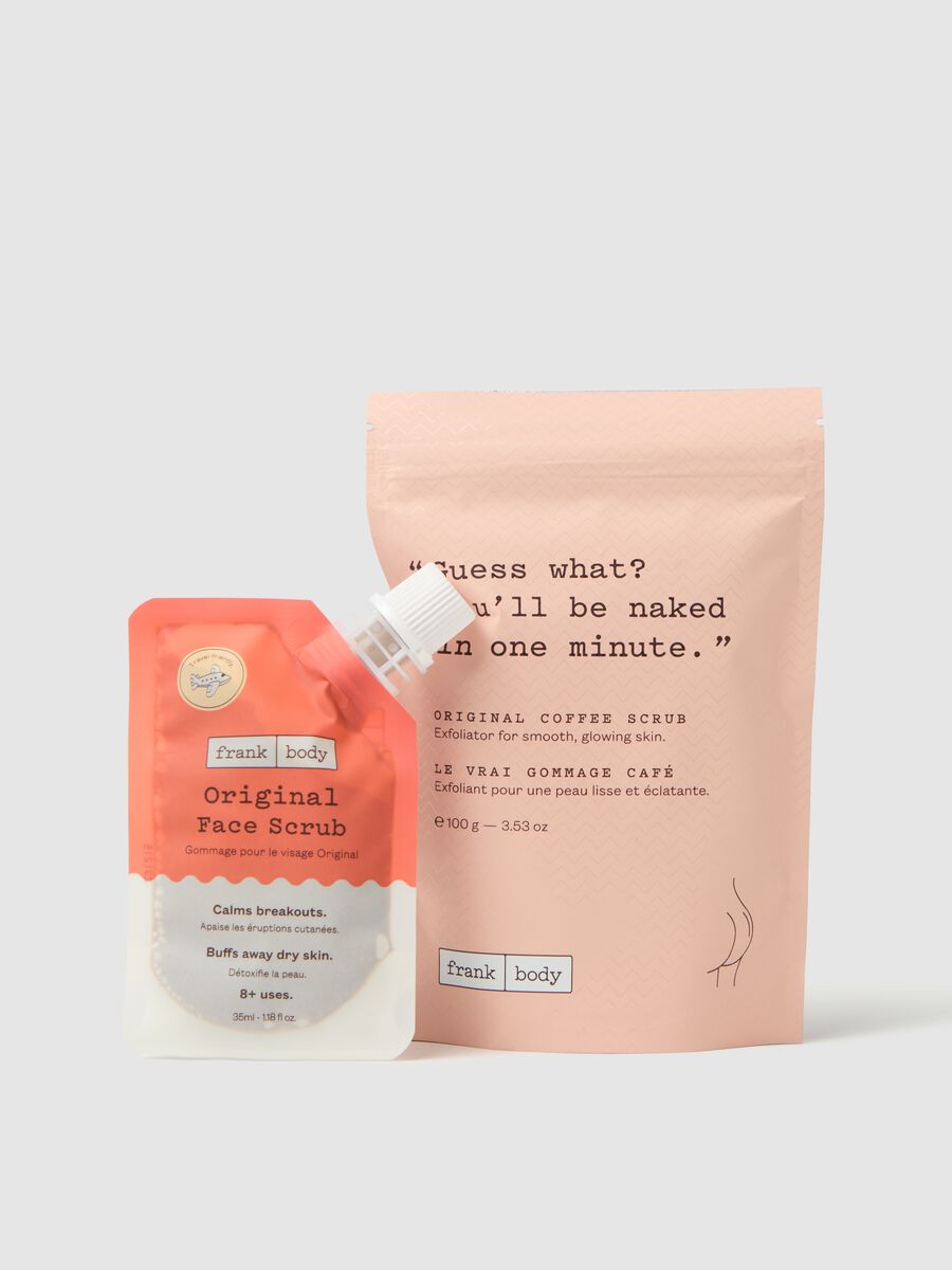 Dirty Duo Kit: original face scrub and original coffee body scrub_1