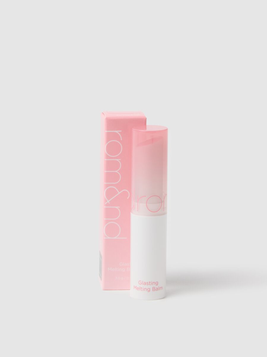 ROM&ND GLASTING MELTING BALM 02 LOVEY PINK - Korean makeup_0
