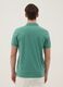 Green pure cotton short-sleeve polo shirt, regular fit_2