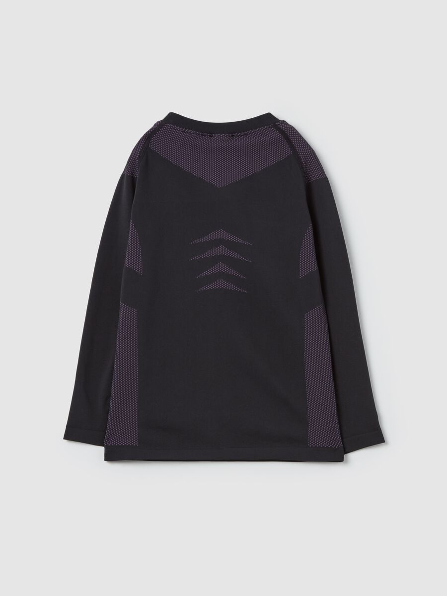 Altavia by Deborah Compagnoni seamless thermal T-shirt with long sleeves_4