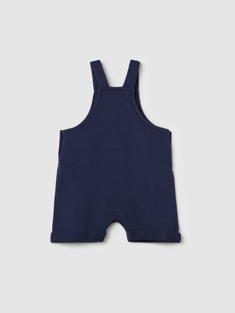Organic cotton dungarees with pocket_1