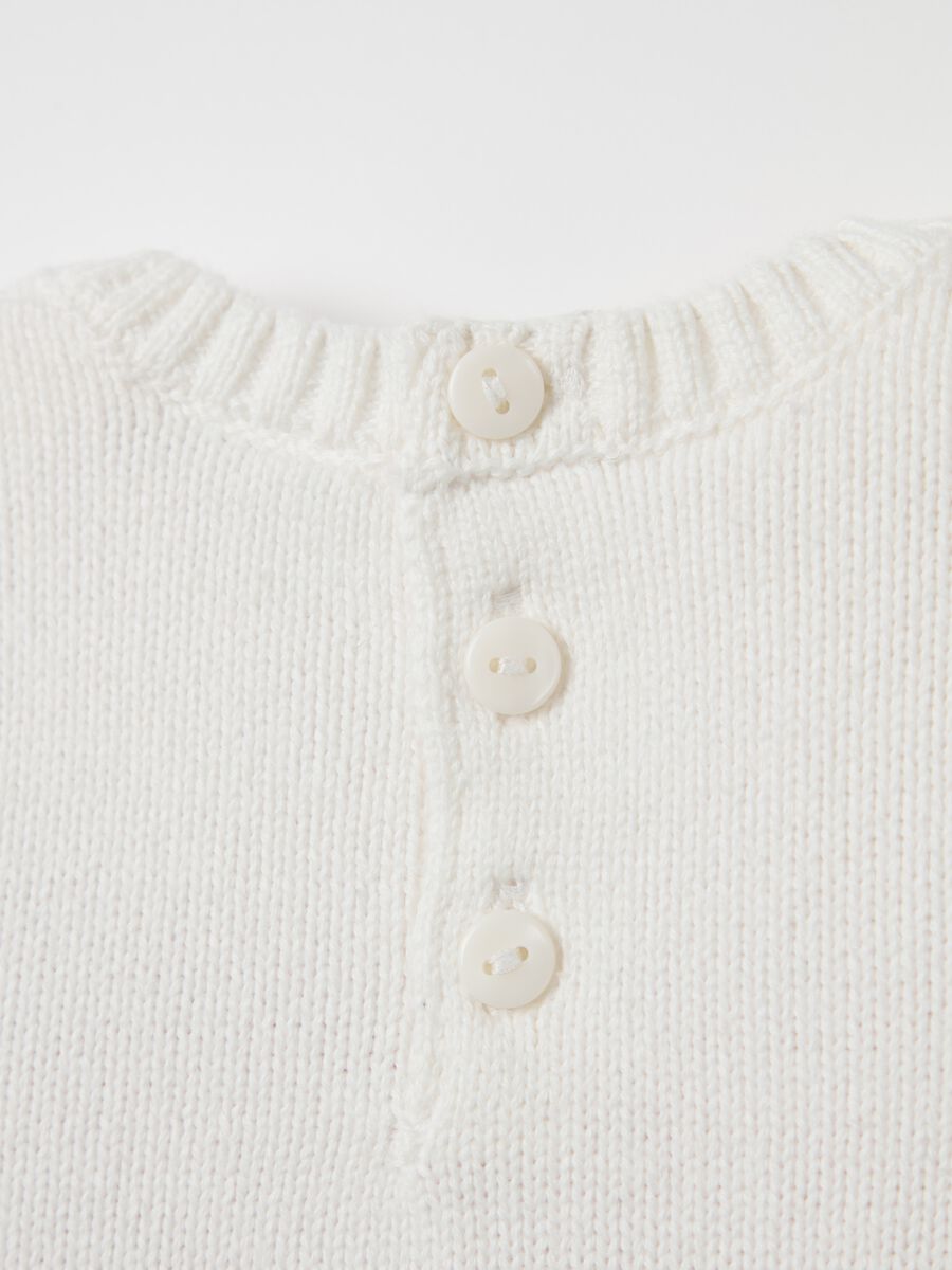 Knitted pullover with jacquard designs_3