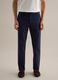 Blue Regular Fit Stretch Cotton Trousers_1