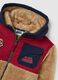 Multicolour children's sherpa sweatshirt full zip regular fit with prints_3