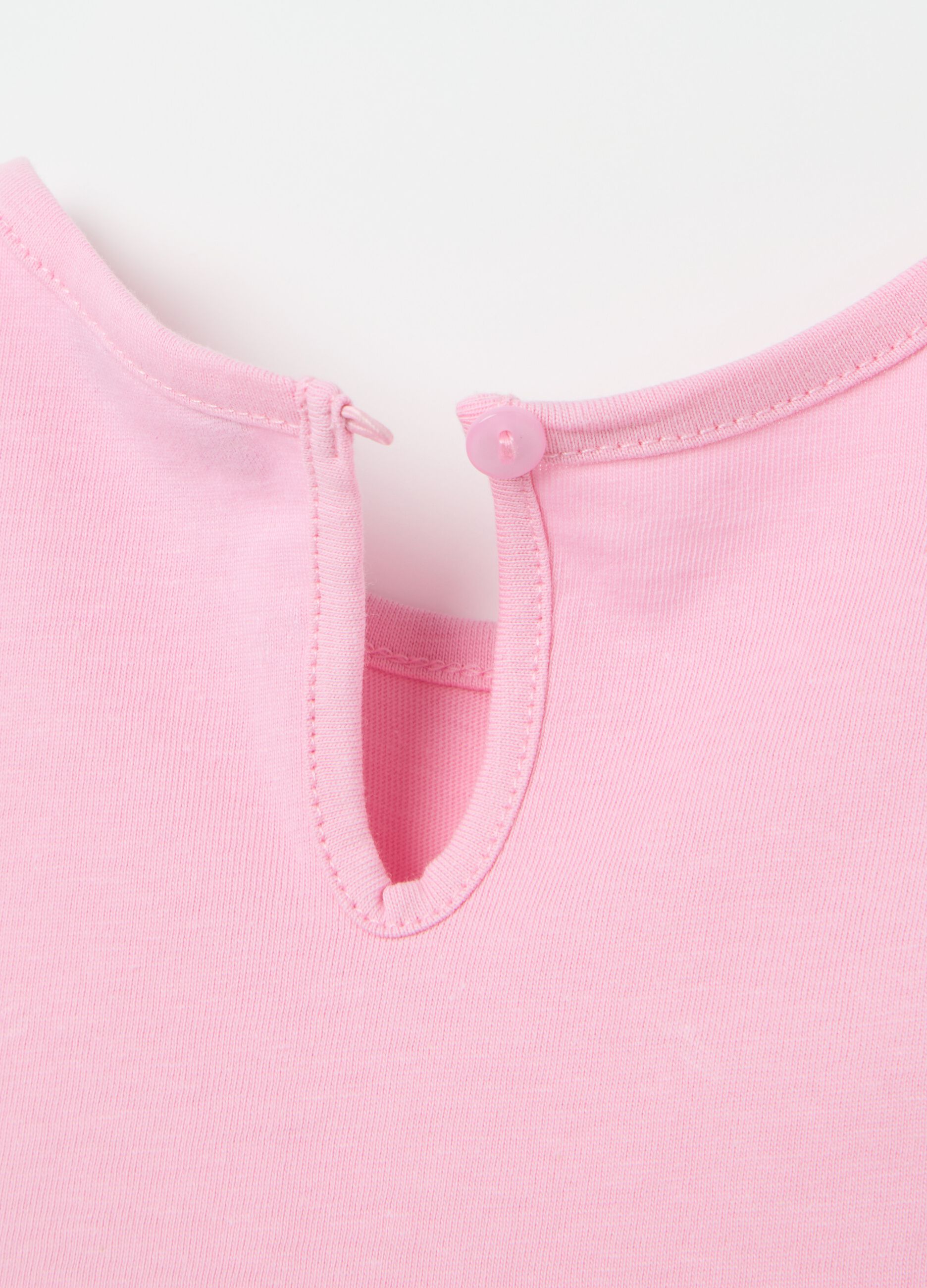 Jogging set with print in cotton