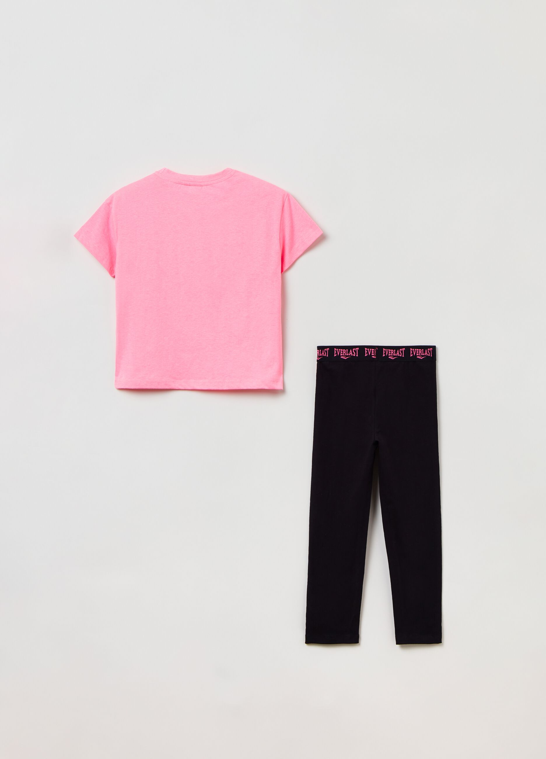 Jogging set con stampa Everlast_1