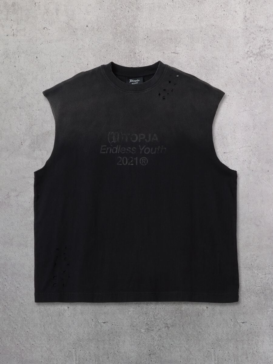 Sunfaded Tank Top Black_5