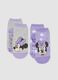 Bipack di calze corte in cotone organico elasticizzato con stampa Minnie_0