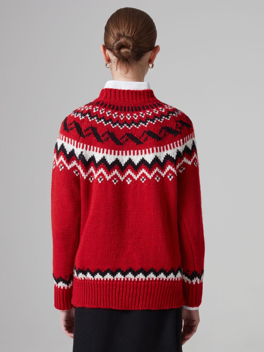 Pullover con disegno norvegese jacquard_2