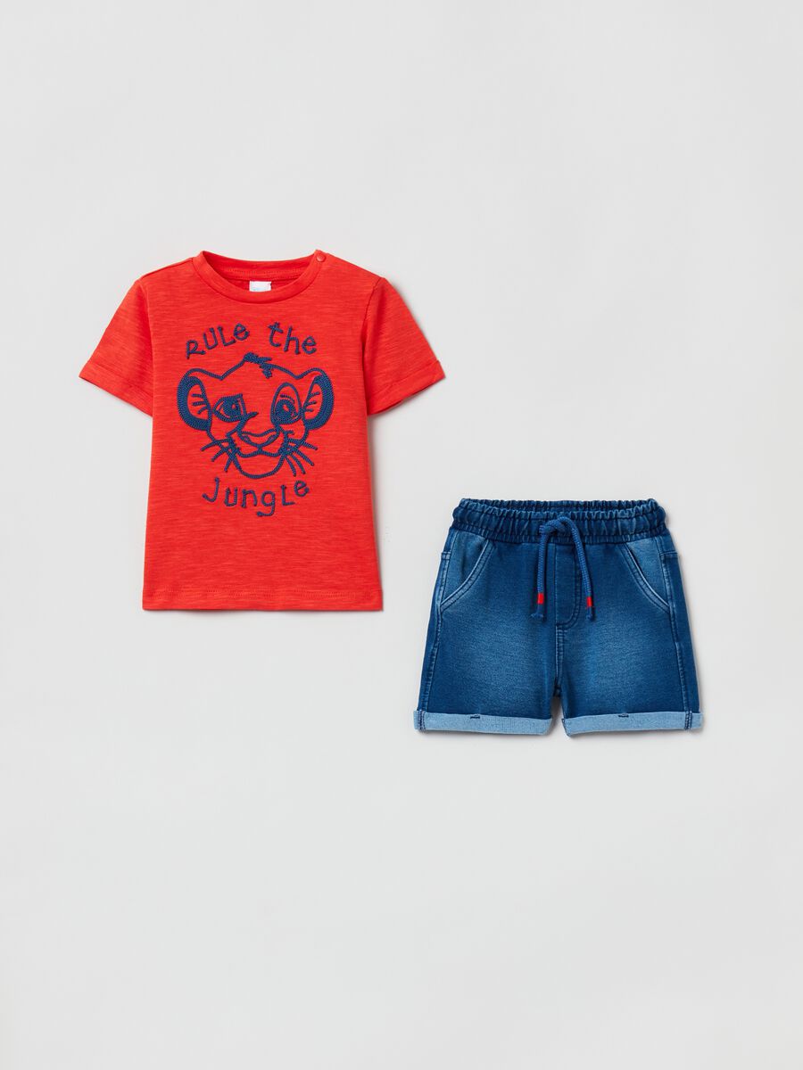 Jogging set with Disney Baby Lion King embroidery_0