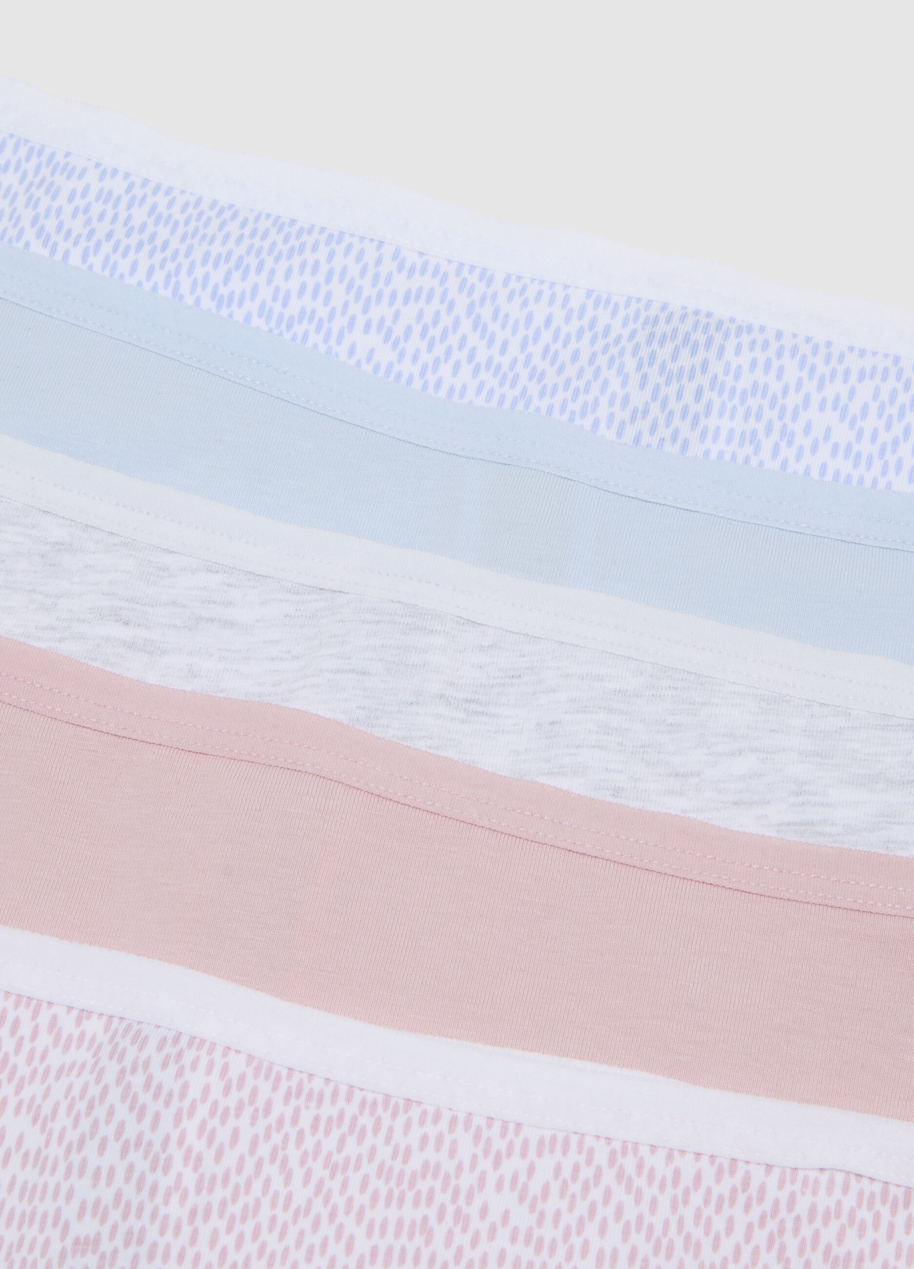 Regular Fit Multicolour Cotton Blend Briefs Set