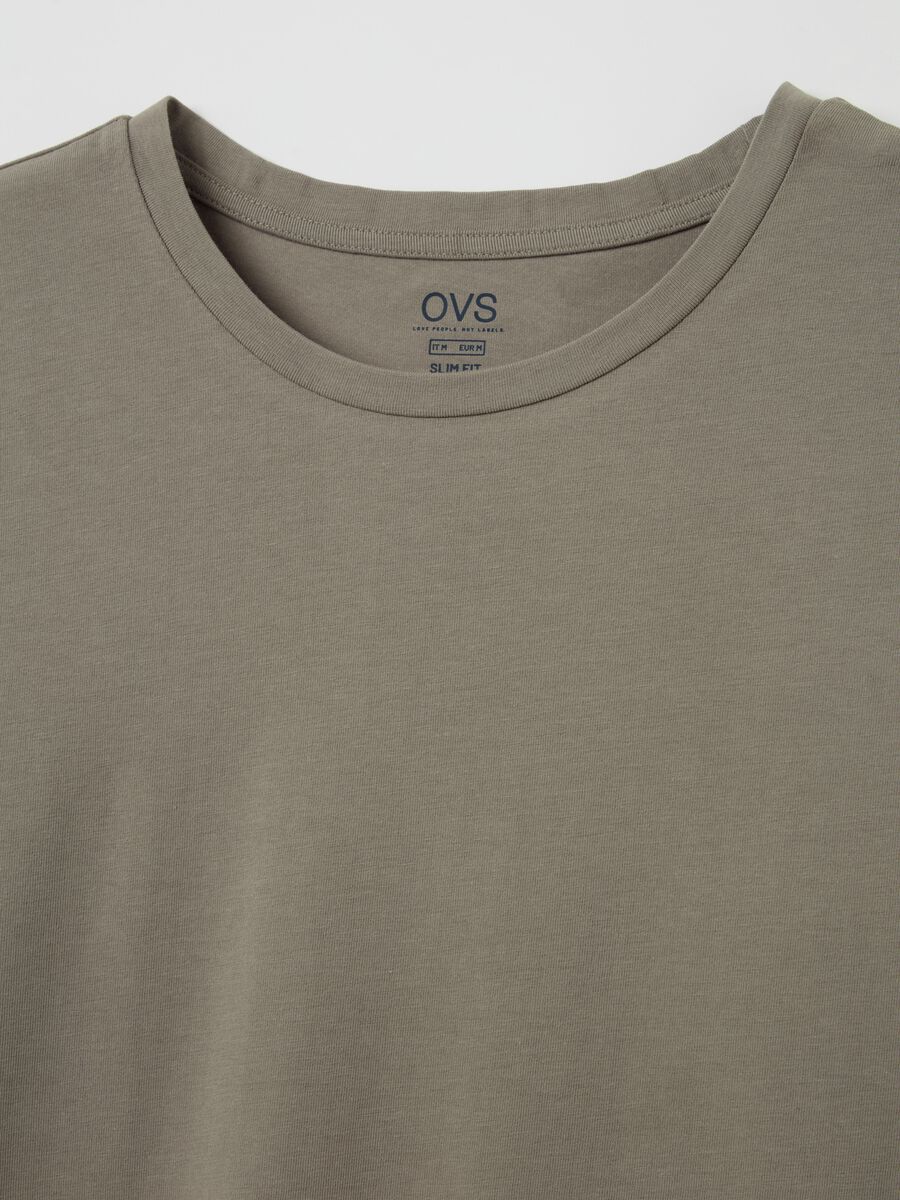 Slim-fit T-shirt in organic cotton_1