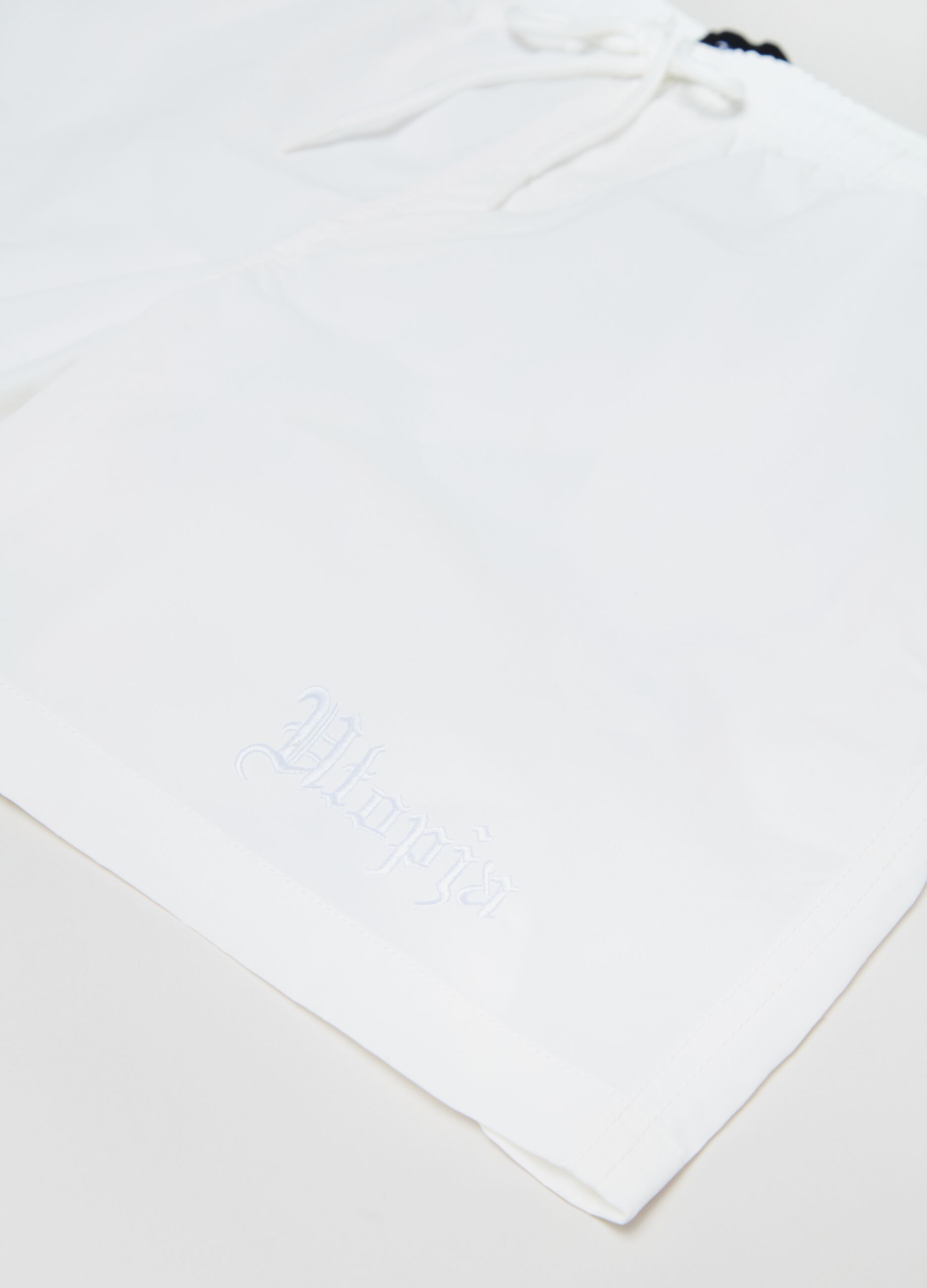 Swim Shorts White_9