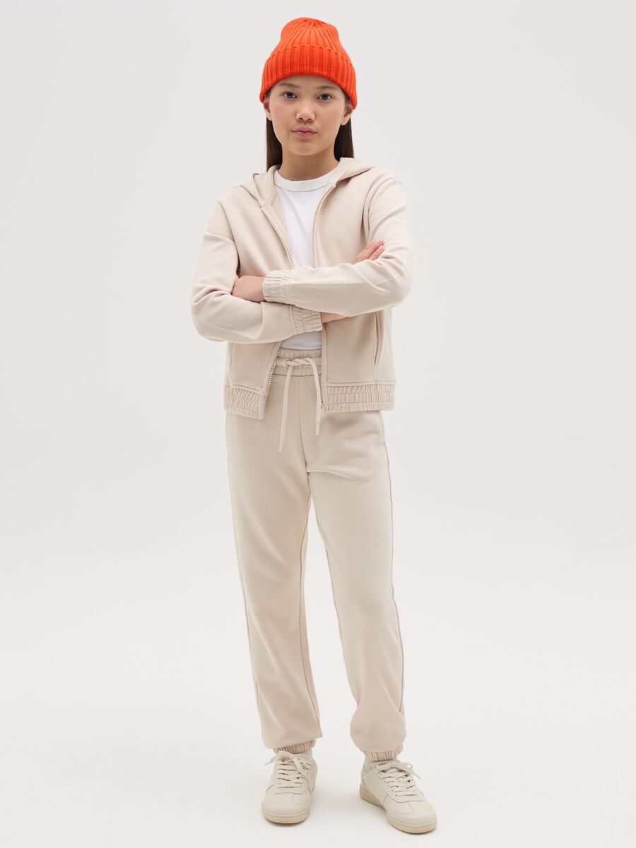Joggers Essential in felpa con coulisse_1