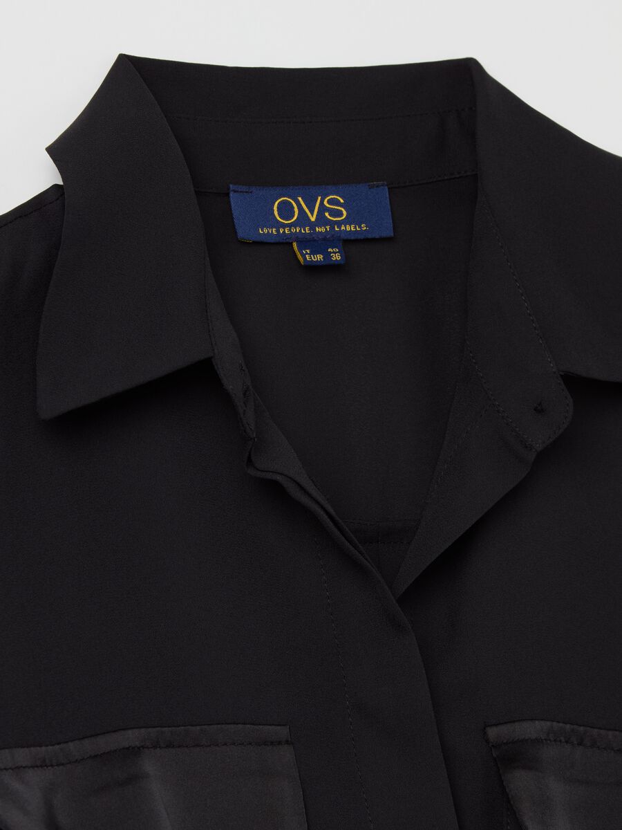 Shirt with satin details_5