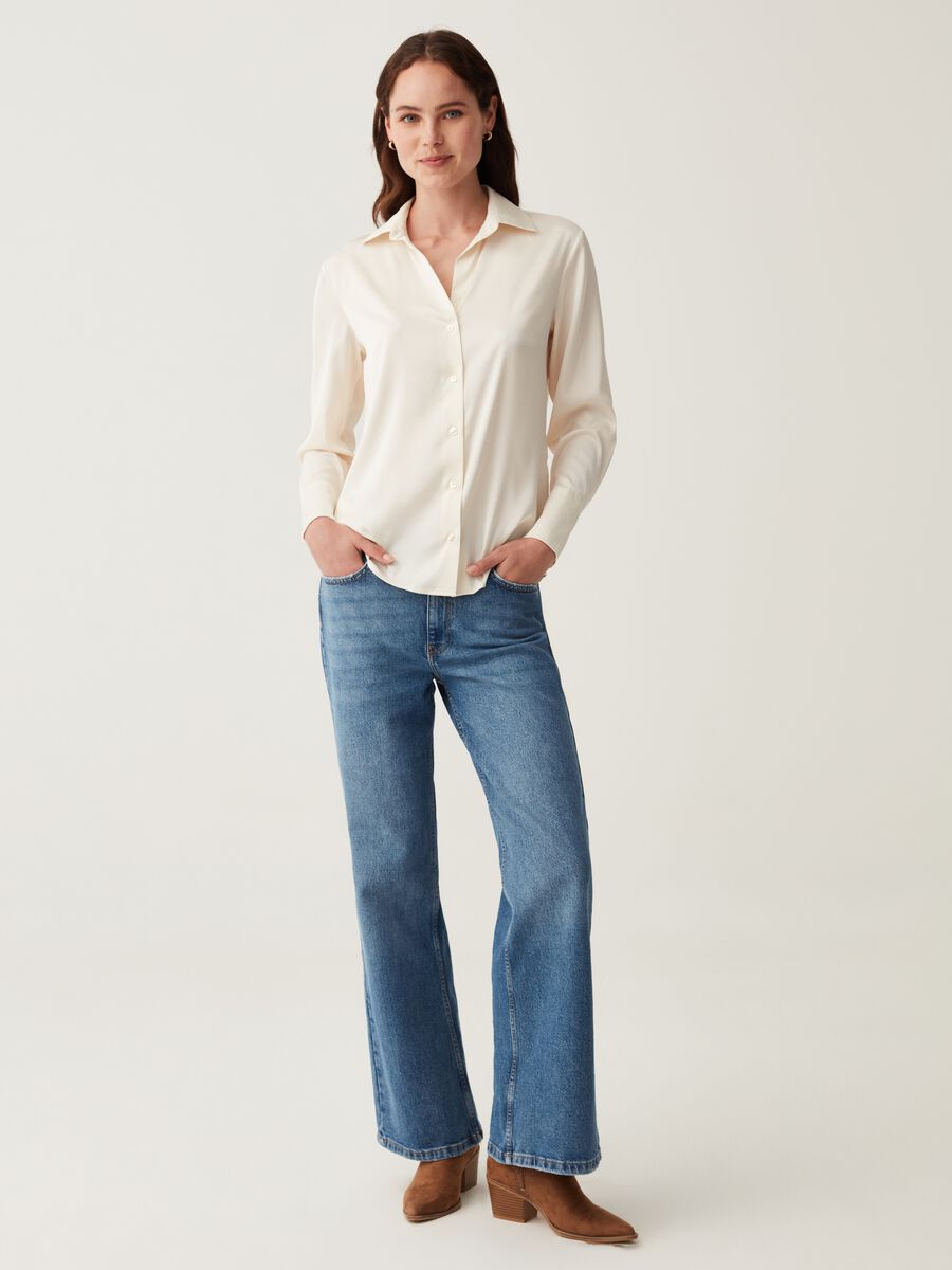 Camicia in satin_0