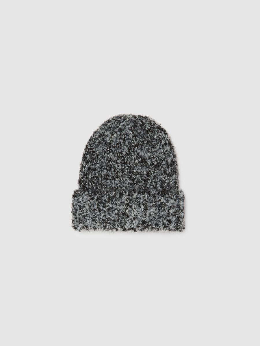 Grey Jersey Knit Hat_0