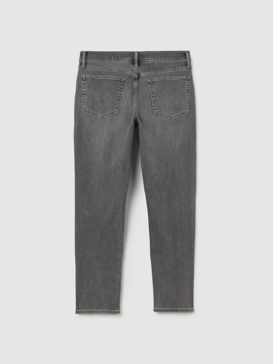 Stretch Grey Denim Trousers_1