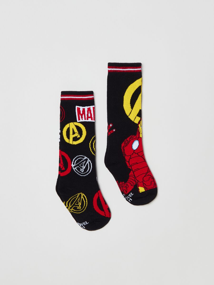 Bipack calze lunghe con disegno Avengers_0