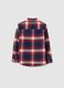 Children's pure cotton checked regular fit shirt_4