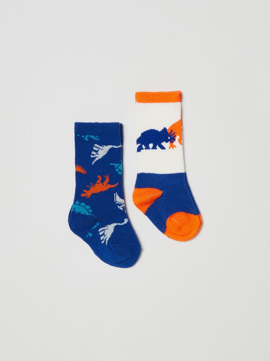 Bipack calze con disegno dinosauri_0