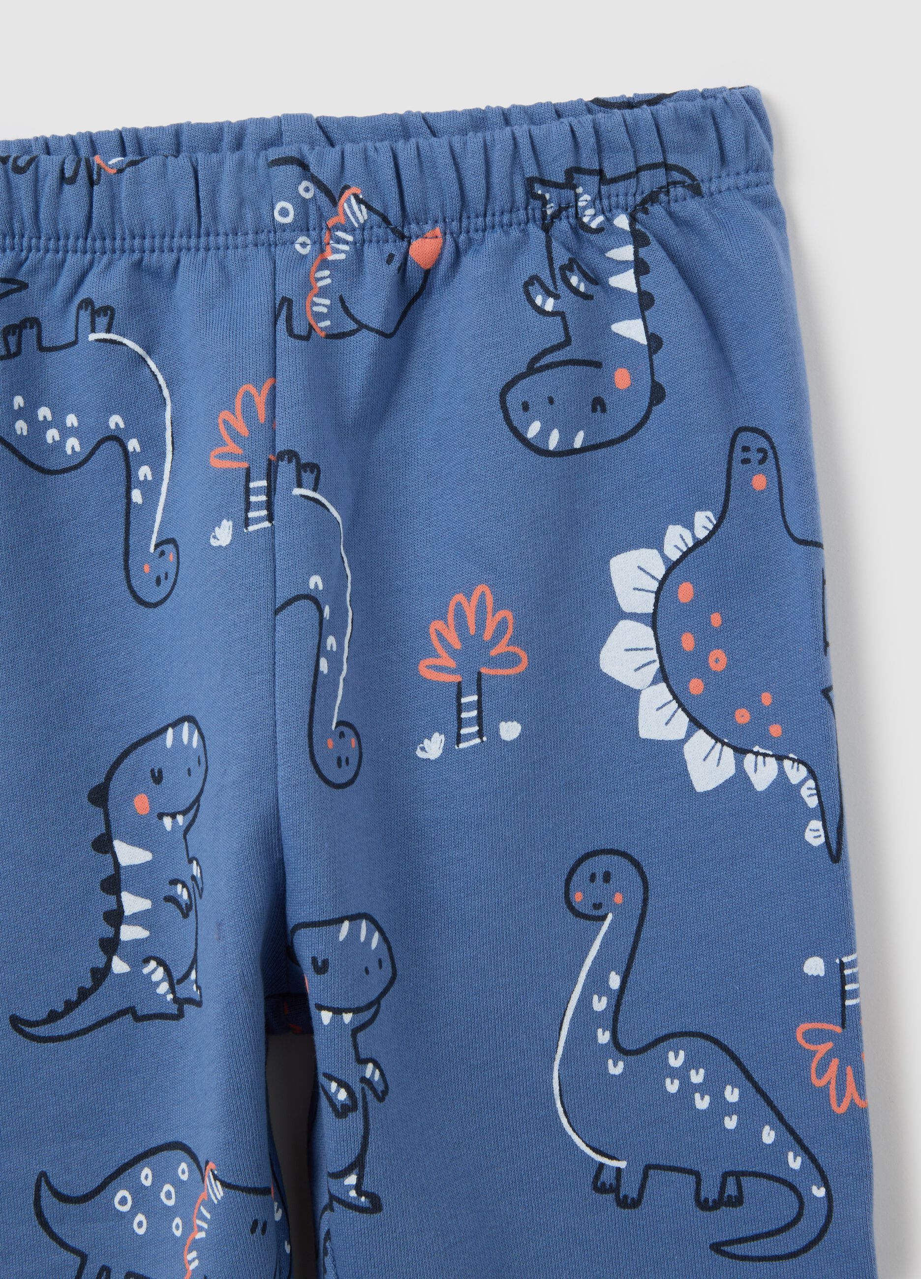 Baby's blue pure cotton pyjamas regular fit