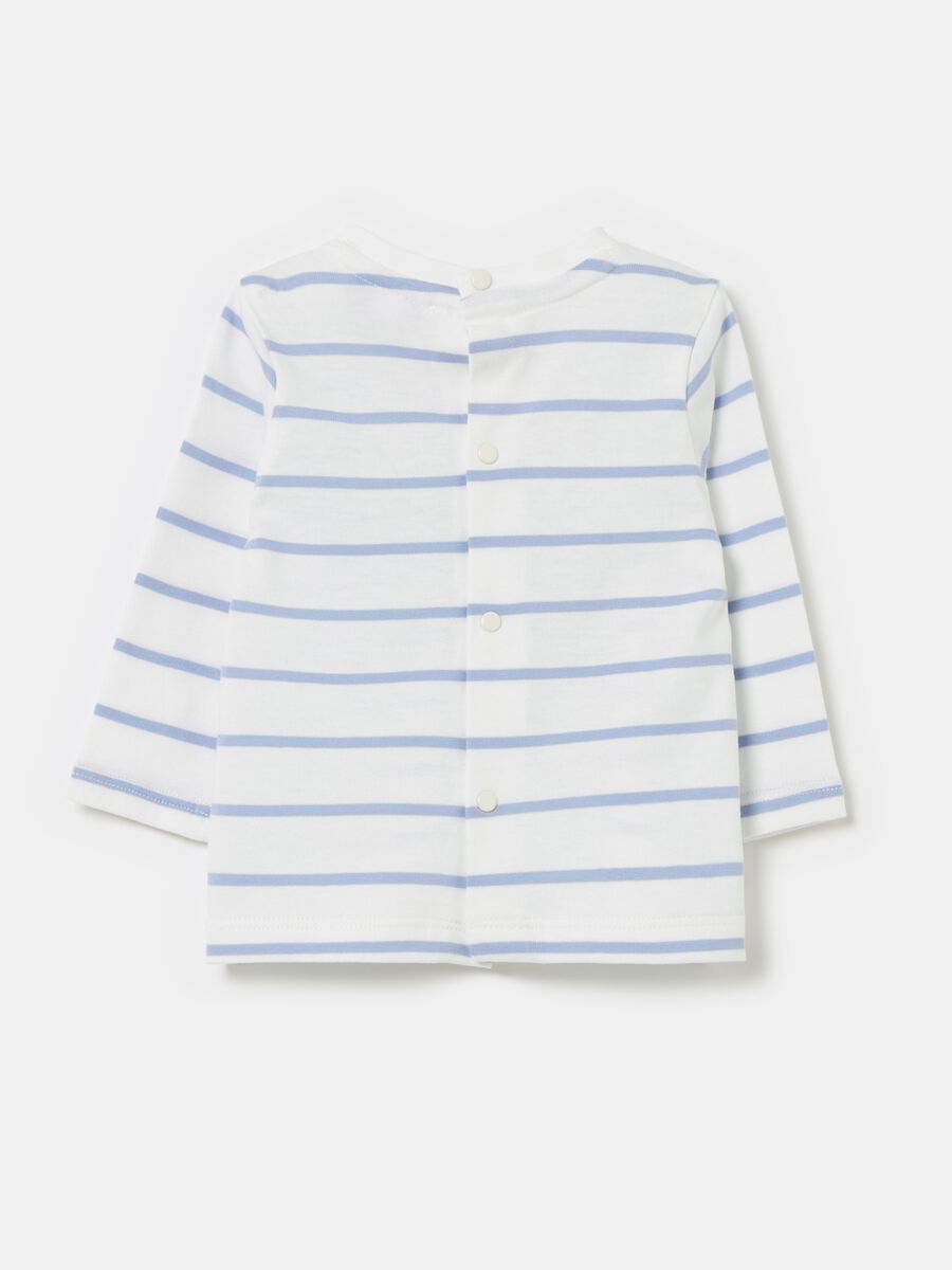 T-shirt a maniche lunghe con stampa orsetti_1