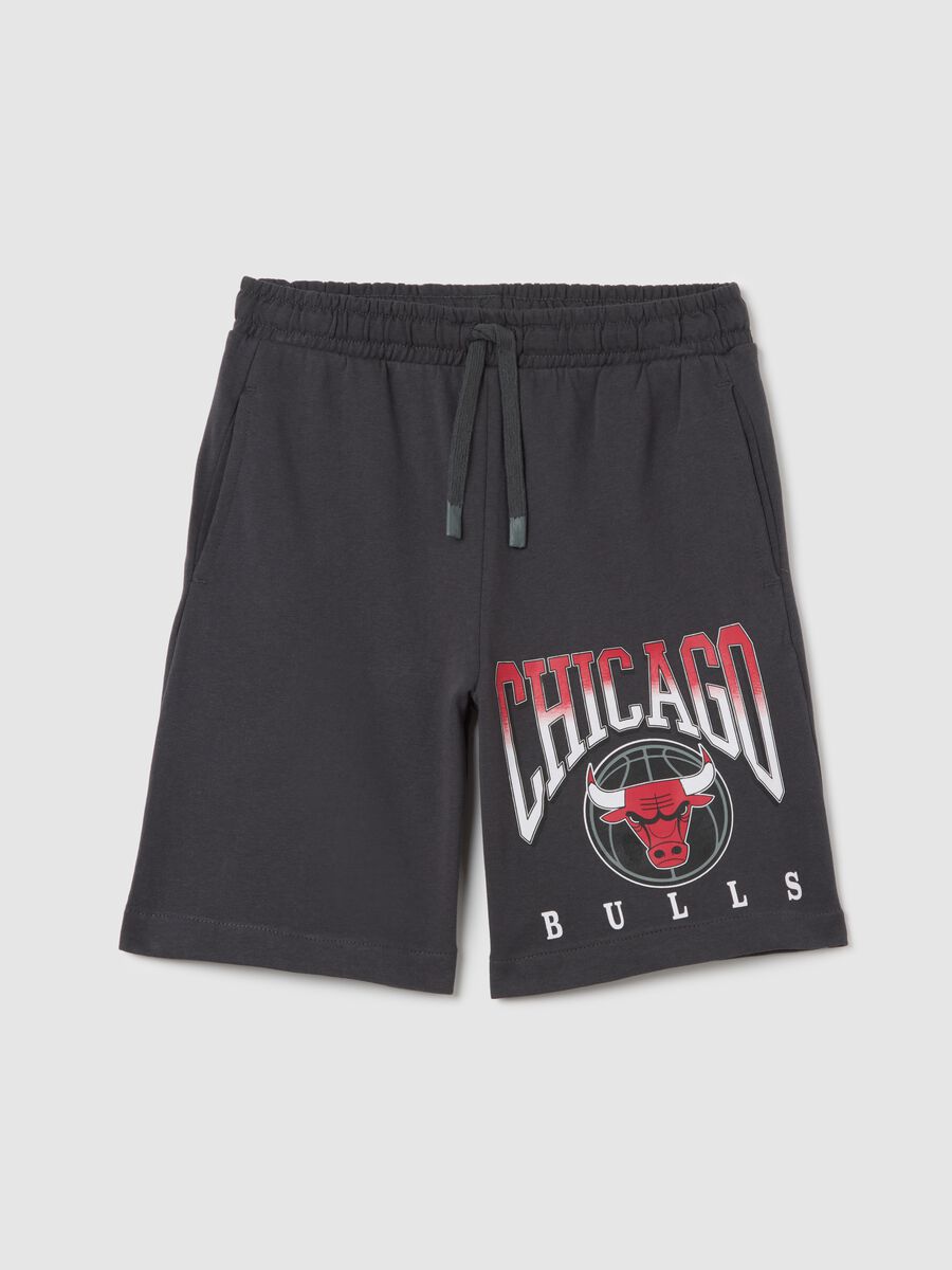 Cotton Chicago Bulls Shorts_0