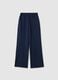 Wide Leg Blue Trousers_4