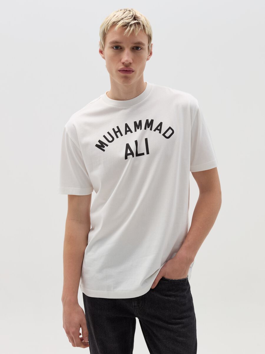 T-shirt with "Muhammad Ali” print_0