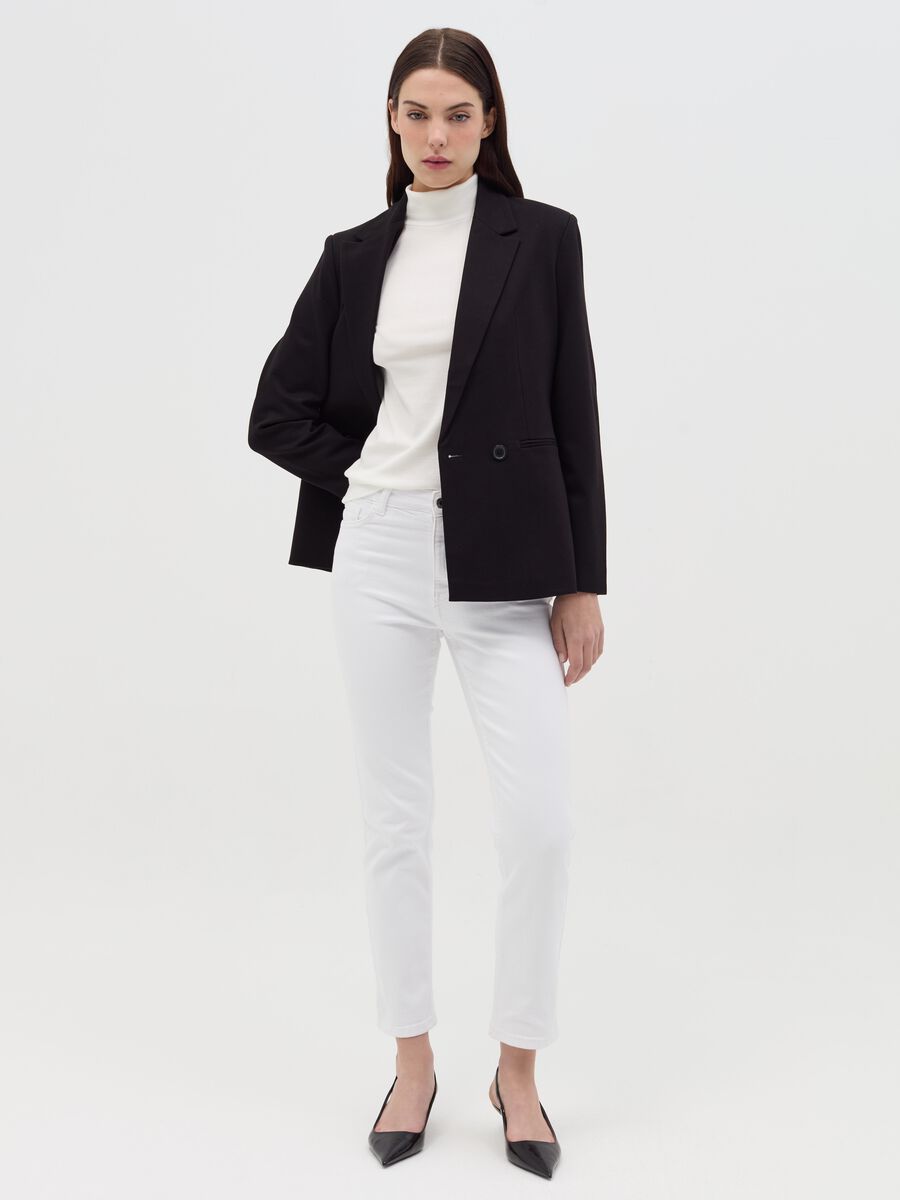 Slim-fit cropped jeans_0