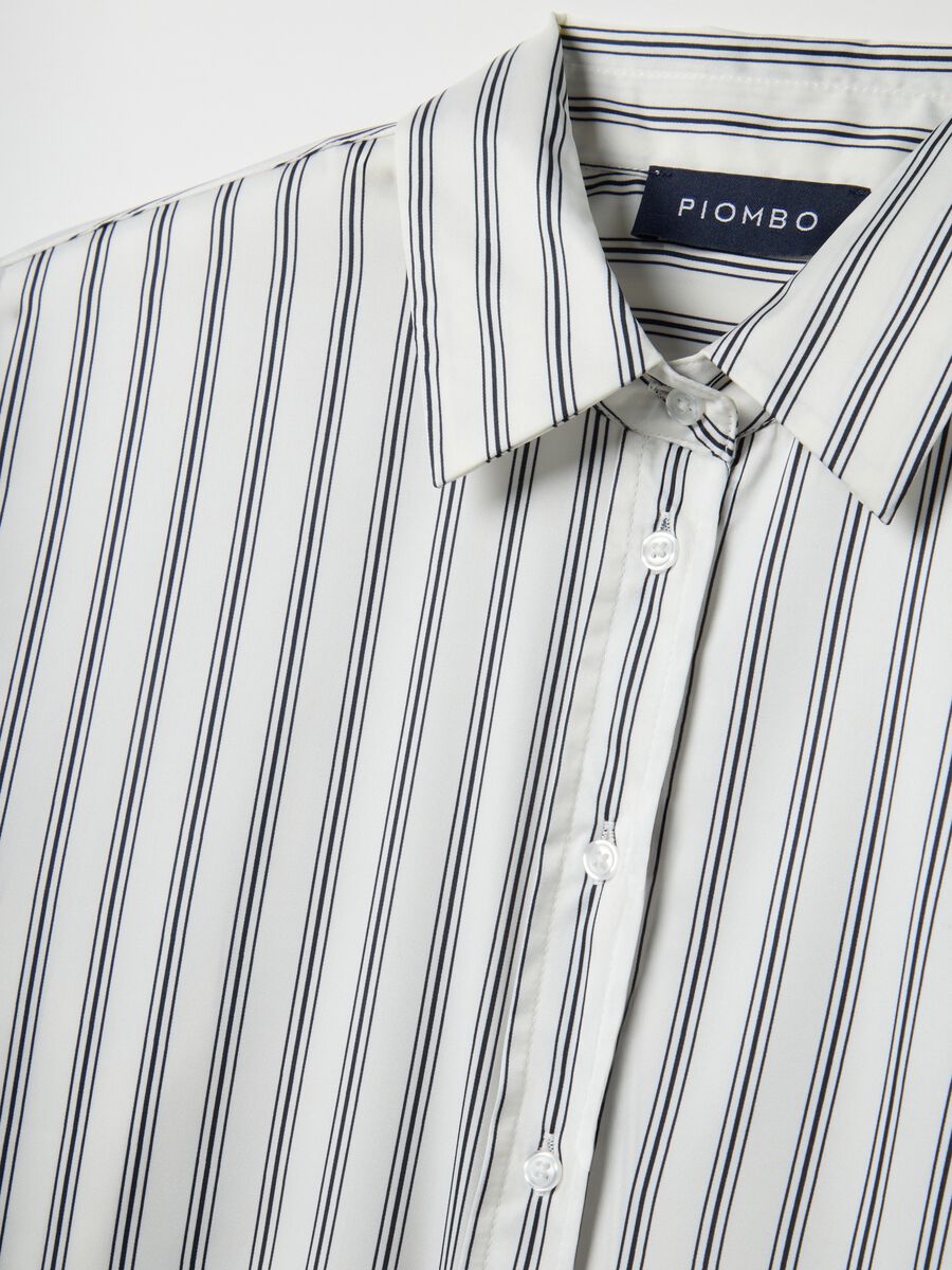 Regular fit multicolour striped long sleeve shirt_5