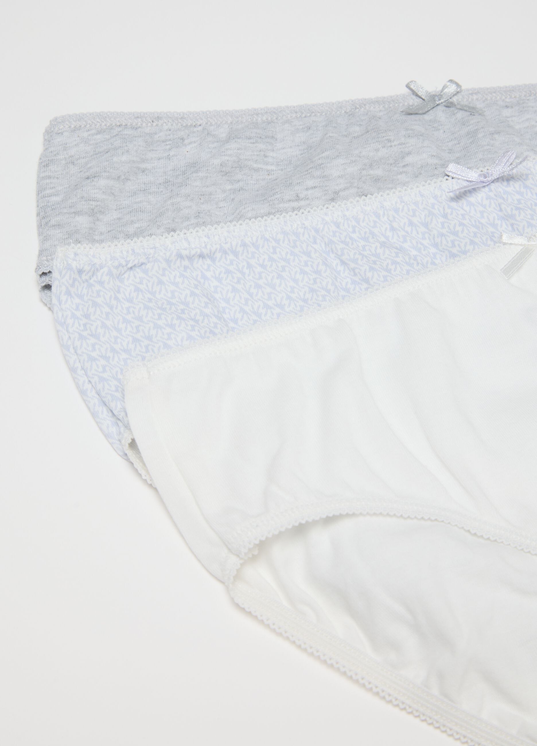 Girl’s Pure Cotton Multicolour Panties Multipack