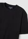 Black pure cotton relaxed fit T-shirt_5