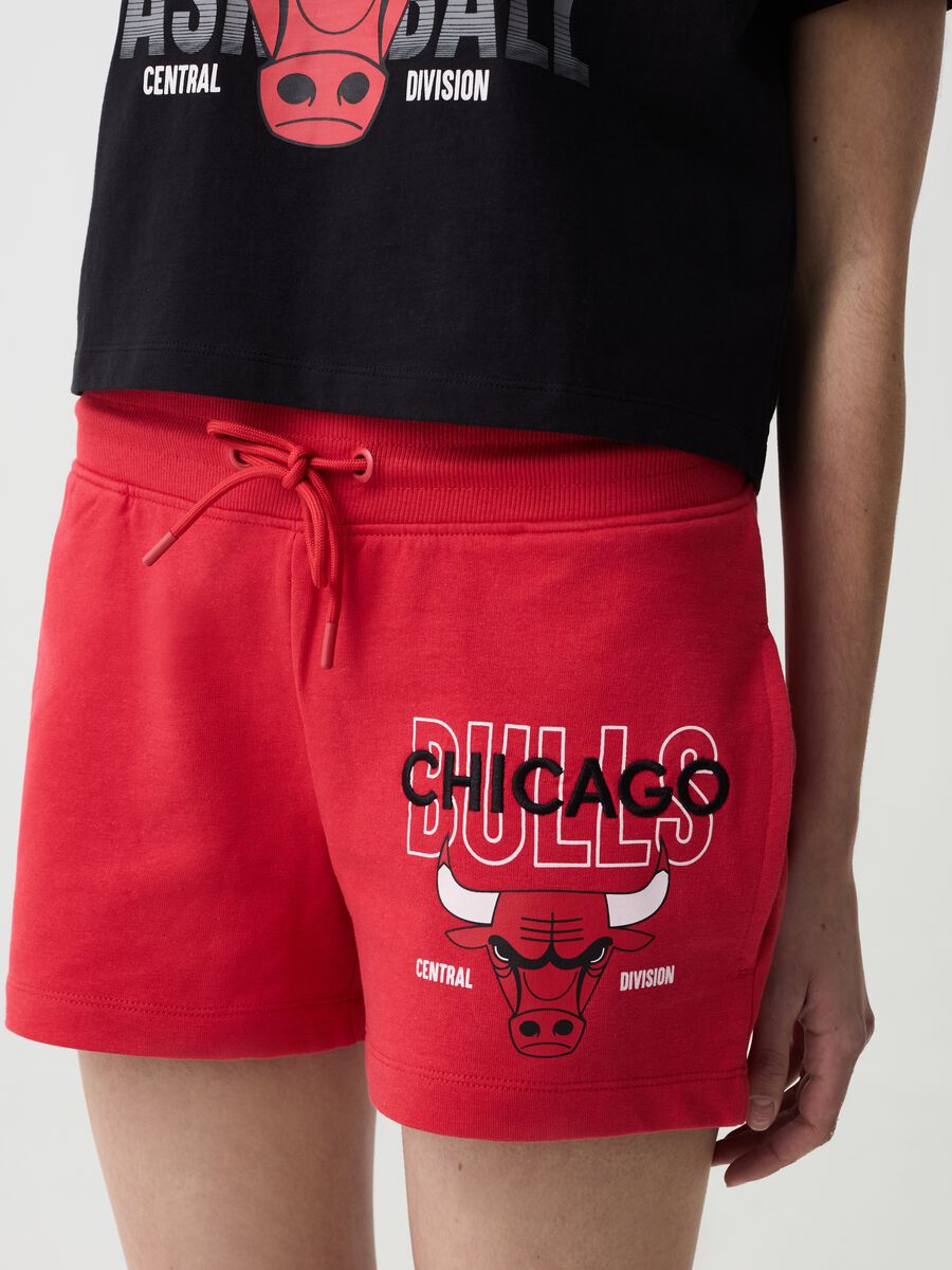 Shorts with NBA Chicago Bulls print_1