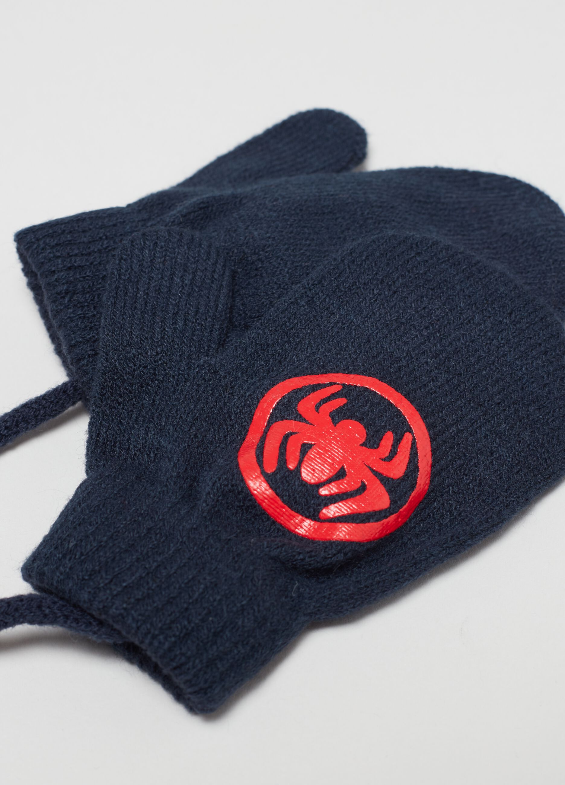 Muffole con cordino stampa Spider-Man_1