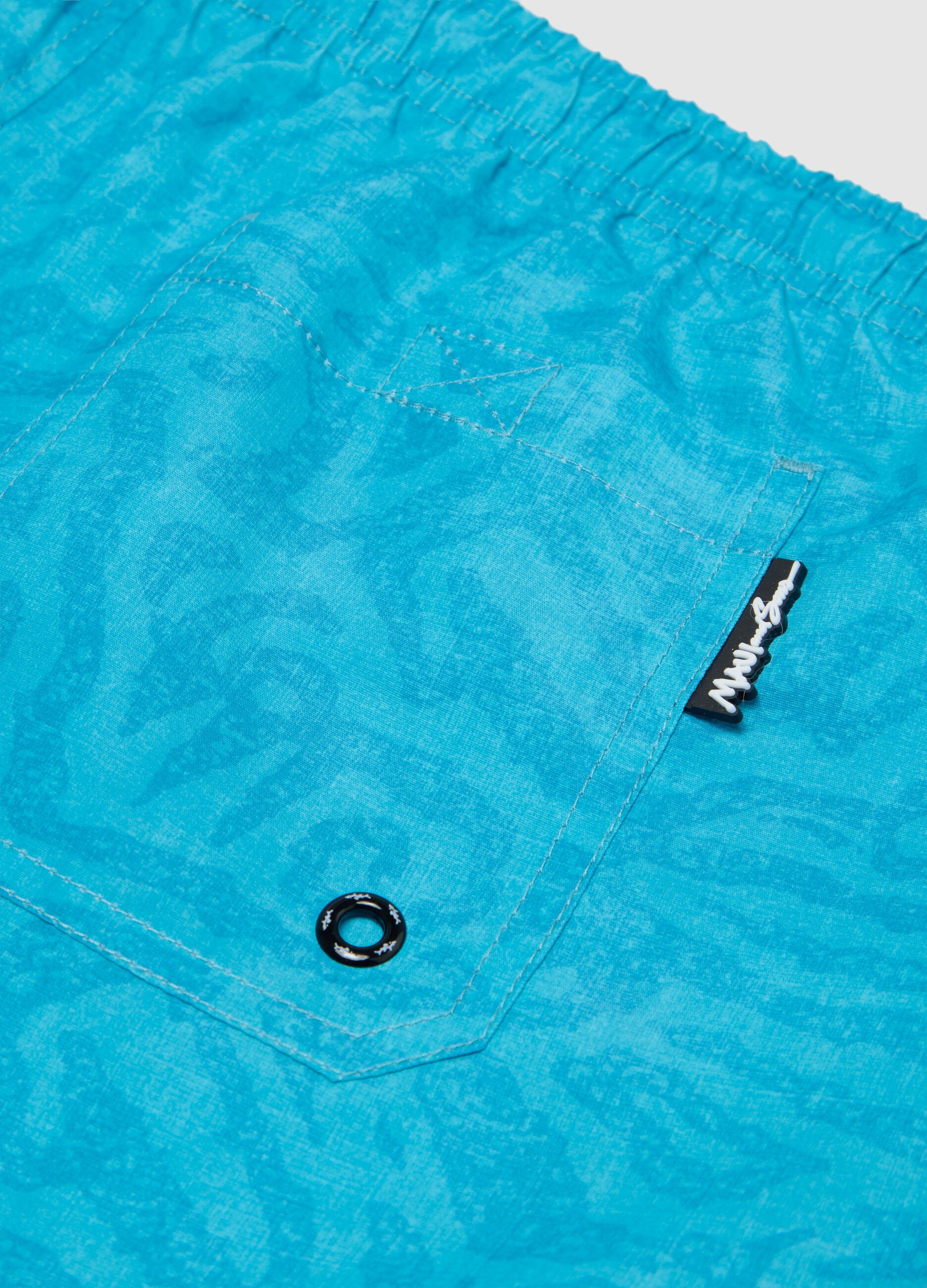 Men's Regular Fit Light Blue Boxers