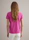 Pink short-sleeve pure cotton polo shirt, regular fit_3