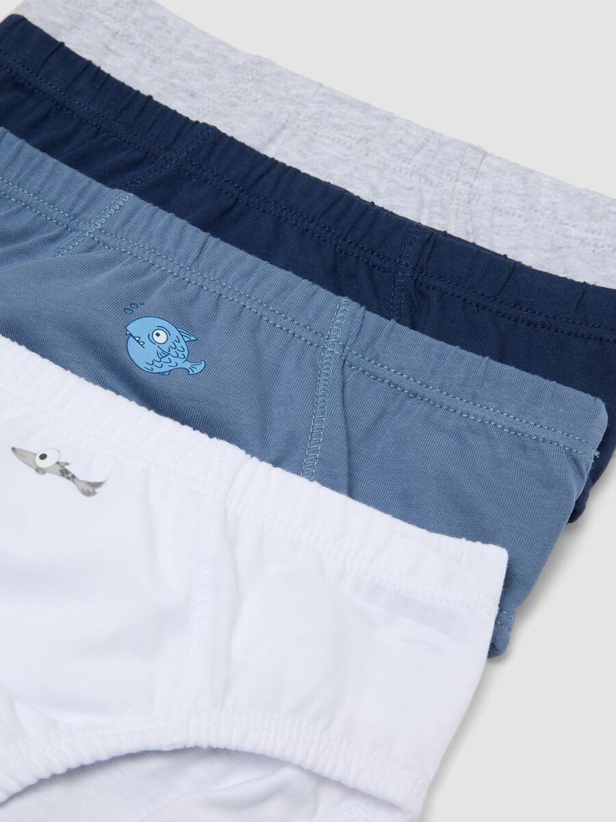 Multipack slip in puro cotone multicolor da bambino_2