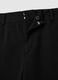Black slim trousers in stretch fabric_5