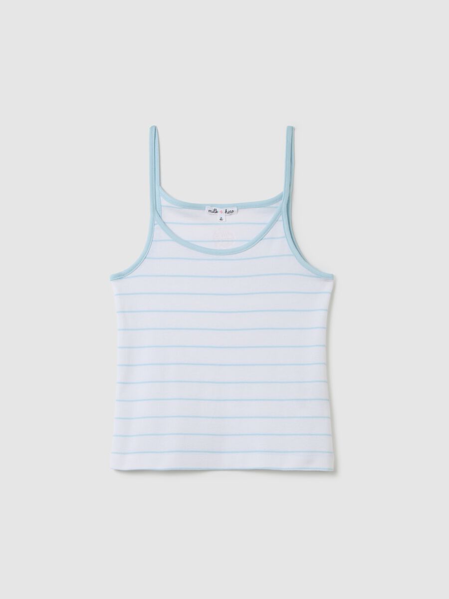 Women's Multicolor Pure Cotton Regular Fit Vest_4
