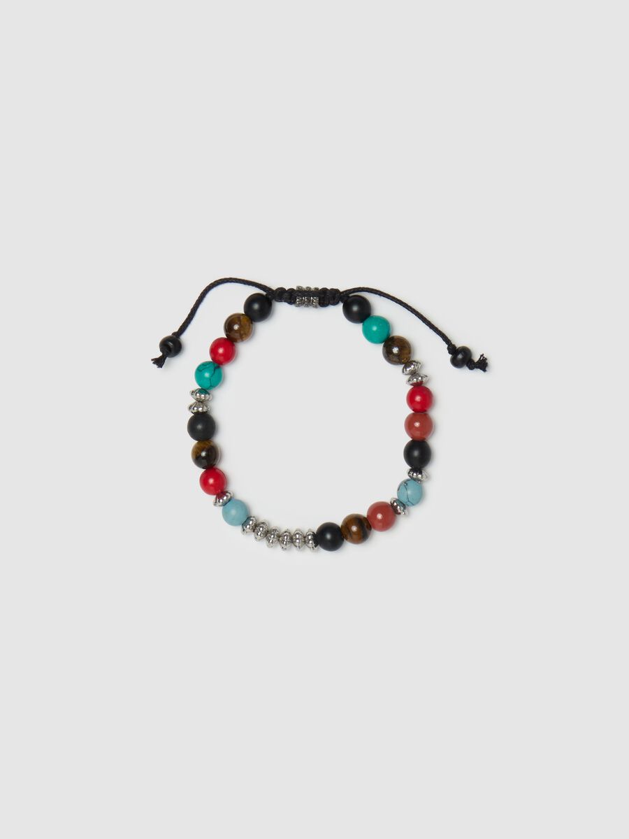 Bracelet with coloured beads_0