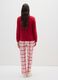 Multicolour plaid Christmas pyjamas regular fit with print_2